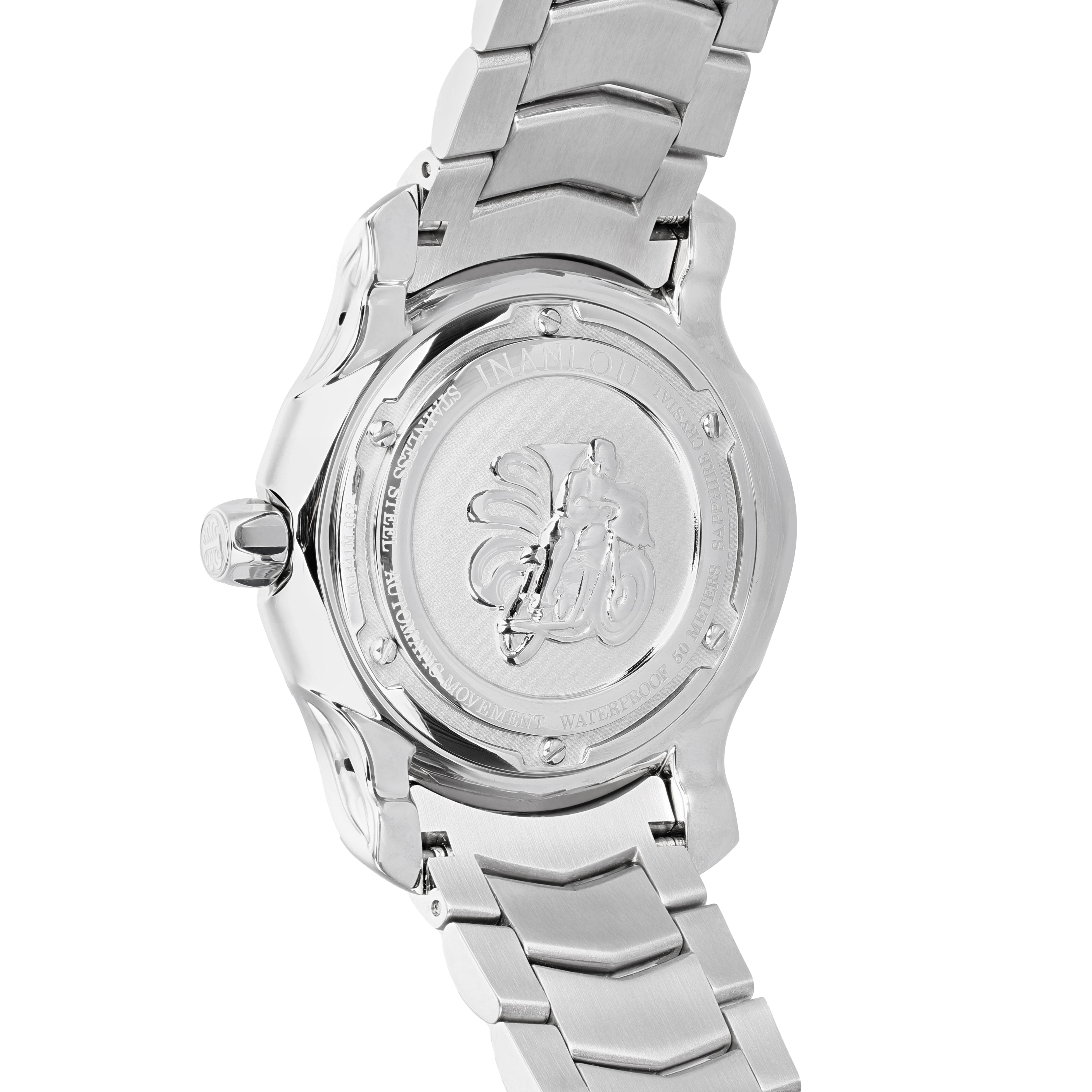 AI144 SPORT - BLACK DIAL / STAINLESS STEEL STRAP