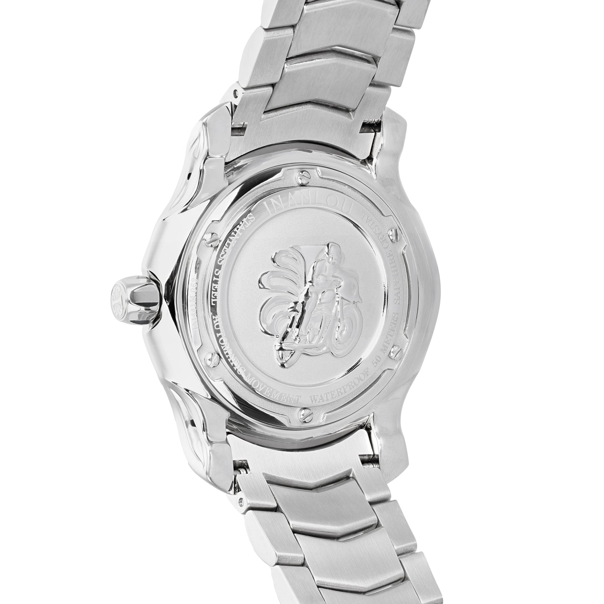 AI144 SPORT - BLACK DIAL / STAINLESS STEEL STRAP