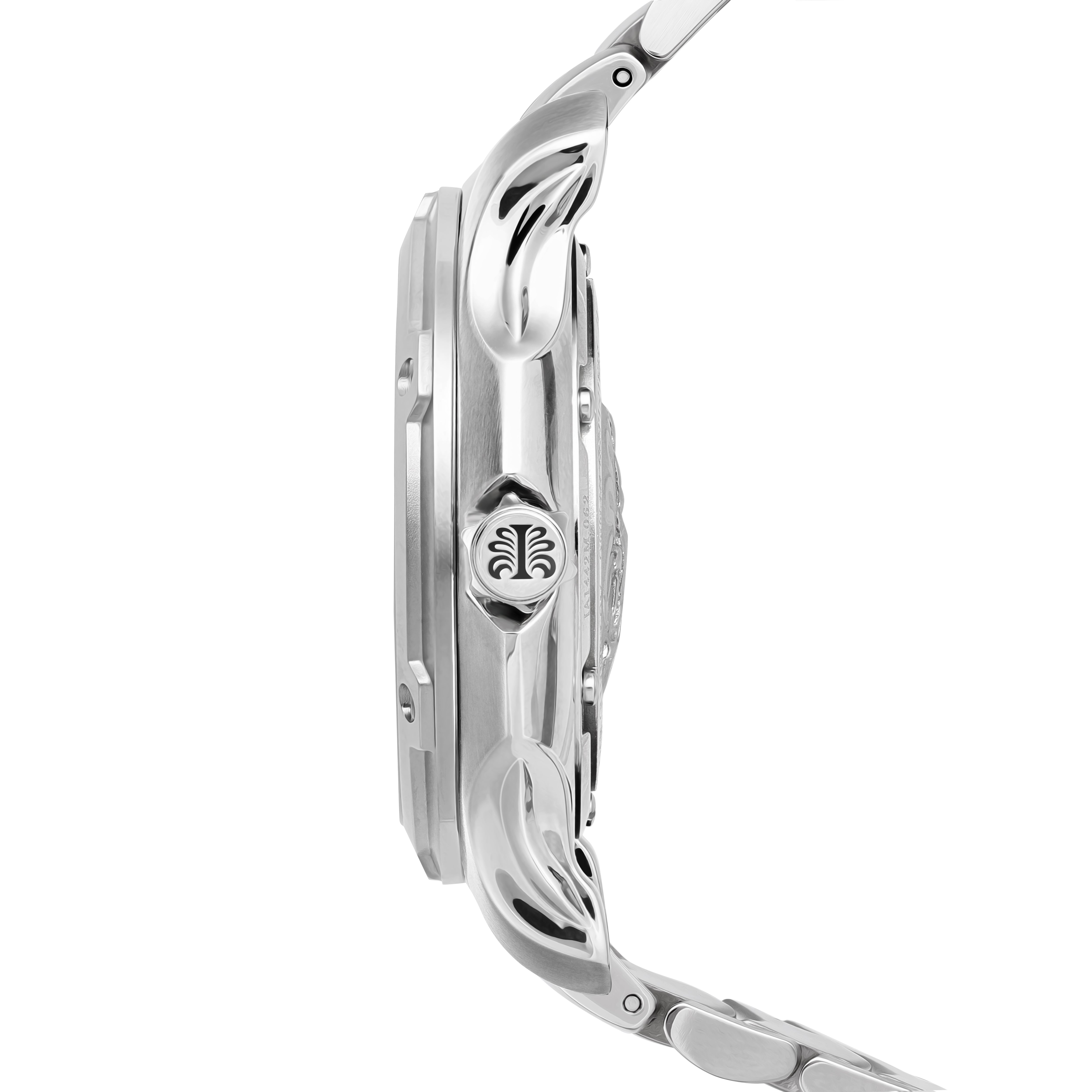 AI144 SPORT - BLACK DIAL / STAINLESS STEEL STRAP