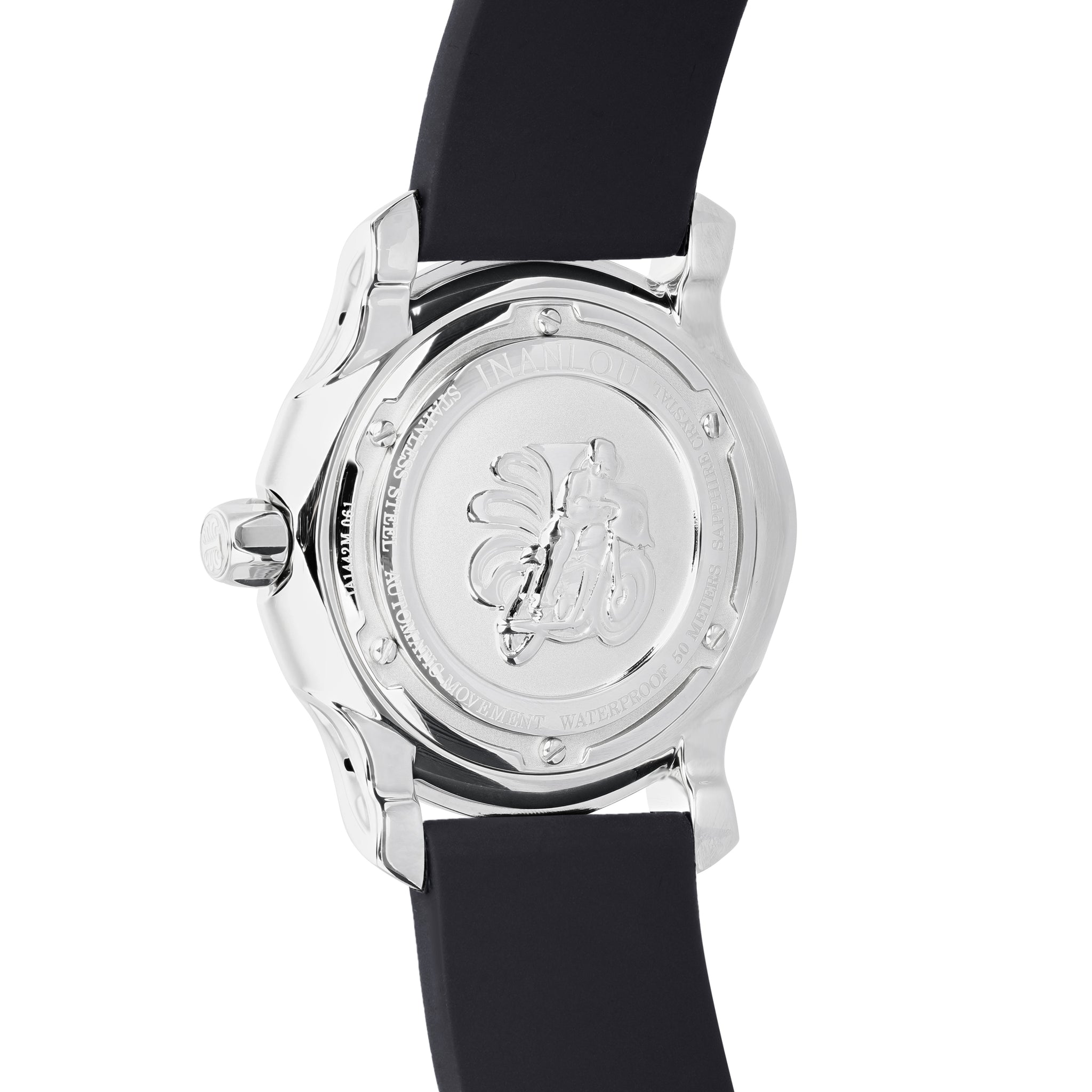 AI144 SPORT - BLACK DIAL / BLACK RUBBER BAND