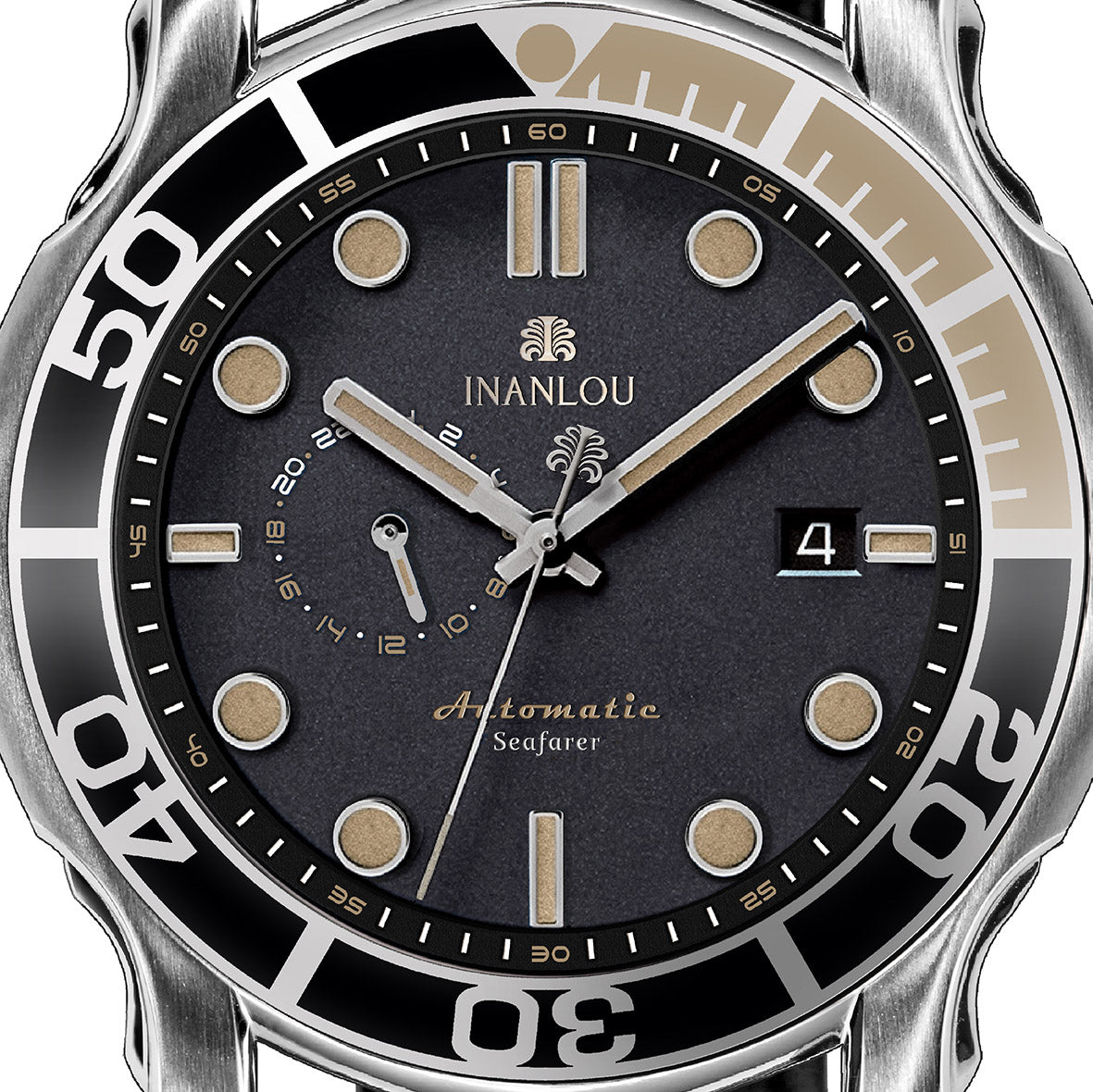 SEAFARER WATCH - BLACK – INANLOU WATCHES